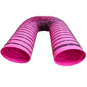 OEM Pet Agility Training Interactive Game Toy Lightweight PVC Spiral Dog Agility Training Tunnel