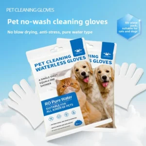 OEM Pet Dry Clean Wipes for Cat Bath Anti-Bacterial Fast Drying