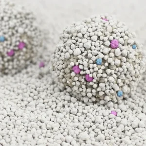 OEM Premium 5L Cat Litter 1mm-3.5mm Clumping Bentonite with Fruit Scent Premium OEM cat Litter with Fruit Scent