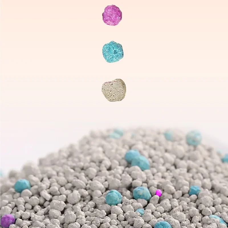 OEM Premium Cat Litter Strong Clumping Volcanic Broken Bentonite Eco Friendly Biodegradable Flushable Waste Control Solution
