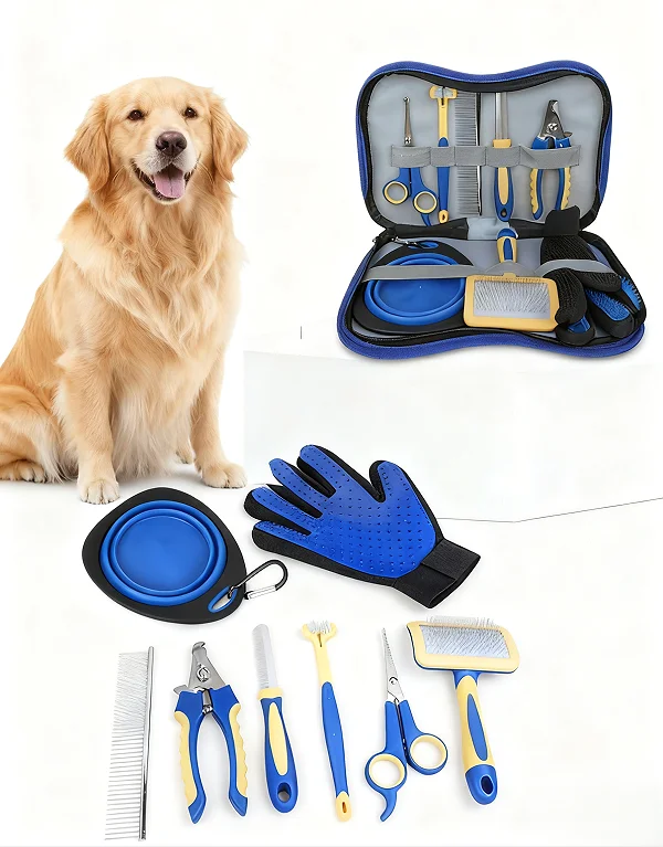 OEM Professional Pet Grooming Kit for Long Hair Shaver Set for Cat Matted Hair and Small Dogs with Thick Coats