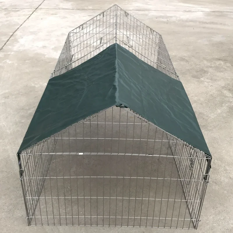 OEM Rabbit Cage Metal Frame Wire Mesh Rabbit Hutch Dog Cages for Large Dog Dog Crate