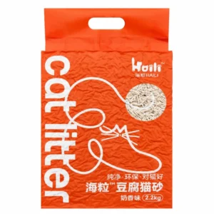OEM Tofu Cat Litter Strong Clumping Dust Free Flushable Biodegradable Natural Cat Litter Supplier