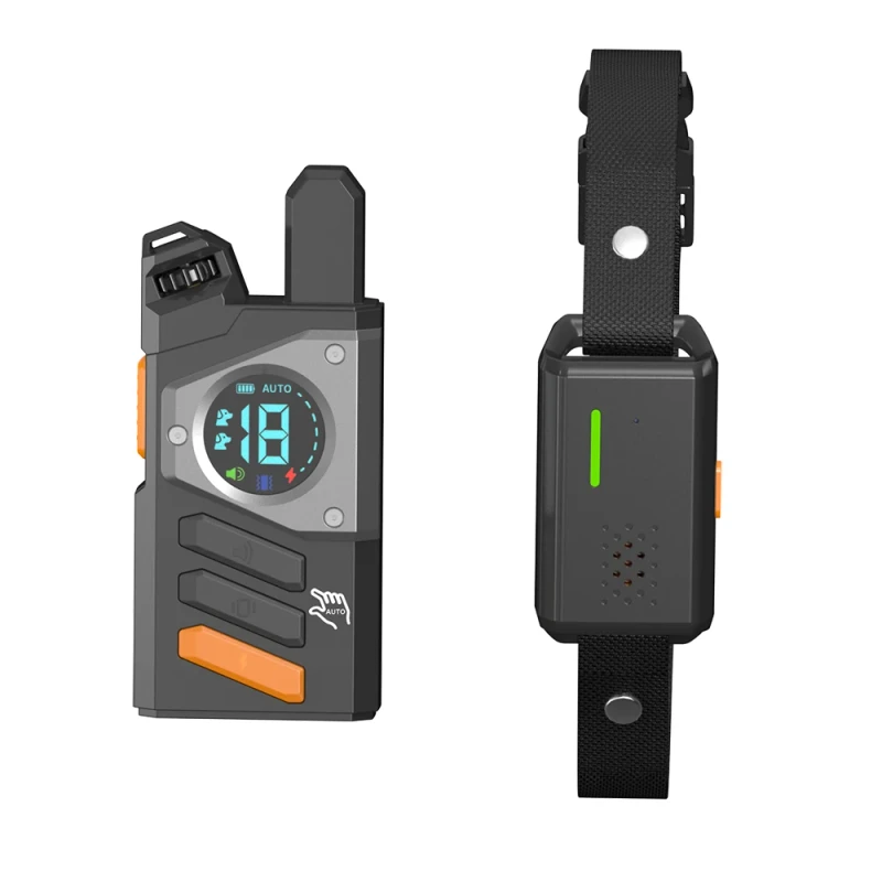 OEM Training 2 Dogs with 1 Remote Smart Automatic Anti Barking HD Digital Display Collar for Dog Rechargeable Bark Stop Barking