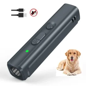 OEM Ultrasonic Dog Bark Control Device Portable Handheld Pet Trainer Anti Bark Cat Dog Repeller