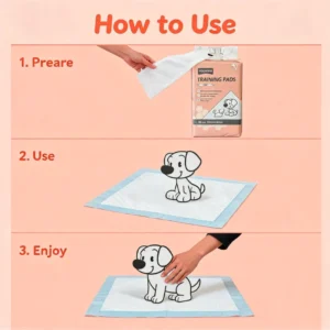OEM Waterproof Puppy Diapers Disposable Pet Pee Absorbent and Potty Pads