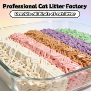 Odor Control Scented Lemon Apple Eco Friendly Biodegradable Dust Free Fast Clumping 6L Baby Powder Rose Tofu Kitty Cat Litter