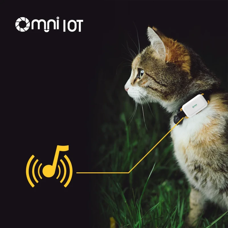 Omni ITrack Safe Waterproof Smart Mini Cat Tracer Collar Dog Locator Pet tracker Gps for Pets