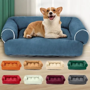 Orthopedic Dog Bed Four Season Universal Soft Medium Sized Pet Furniture Luxury Sofa Couch for Home