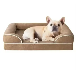 Orthopedic Dog Beds for Large Medium Dogs Big Waterproof Couch Dog Pet Bed with Bolster Sides for Sleeping Custom