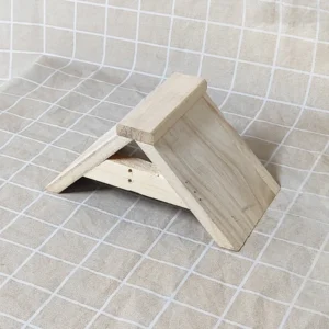 Other Pet Products Online Simple Design Rectangle Bird Wood Perches Stand Natural Wooden Durable Pigeon Stand