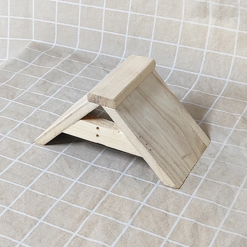 Other Pet Products Online Simple Design Rectangle Bird Wood Perches Stand Natural Wooden Durable Pigeon Stand