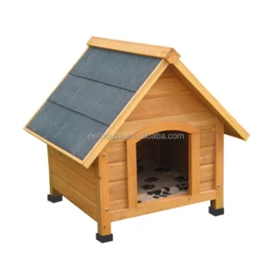 Outdoor Dog House Kennel Wooden Pet Home
