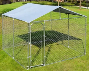 Outdoor Dog Run Cage Dog Kennel Walk in Pet Cage 4m X 2m with Roof
