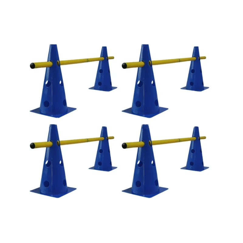 Outdoor Exercise Products Dog Agility Training Equipment Set Dog Weave Poles Dog Jump Hurdle Bar Hurdles Cone Toys