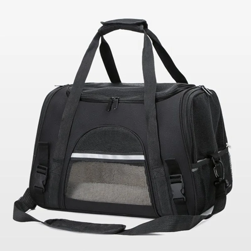 Outdoor Large Capacity Dog Pet Carrier Bag Waterproof Pets Travel Bag Durable Foldable Pet Cages Cat Carrier Bag
