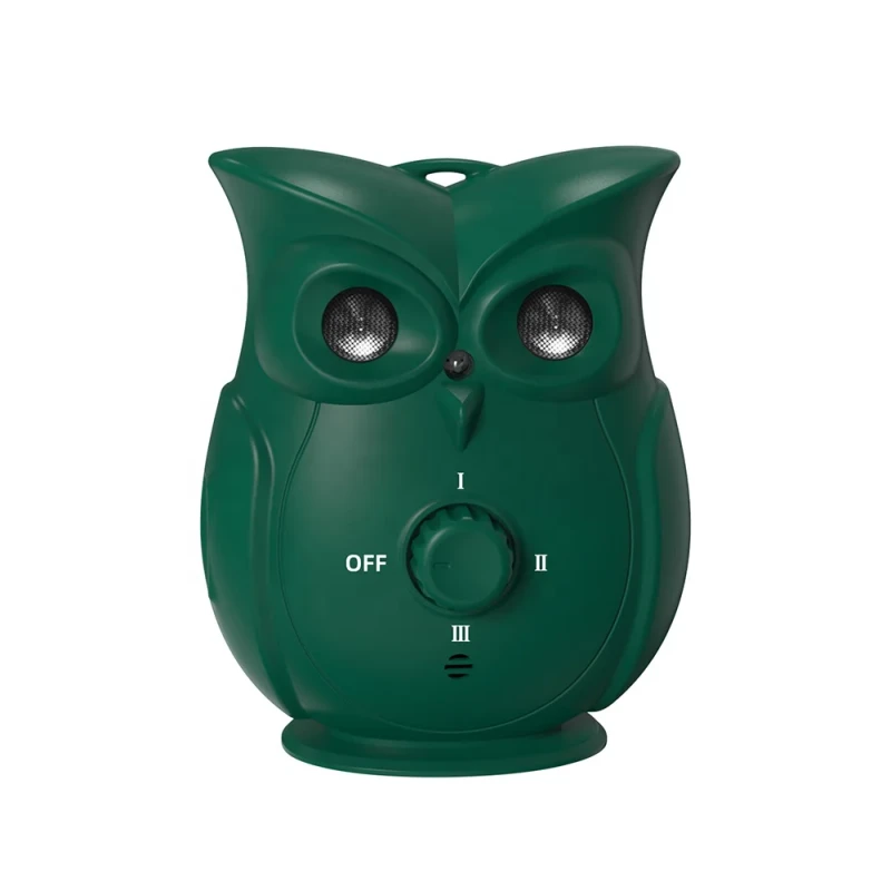 Owl Design Upgraded Automatic Wireless Sonic Dog Bark Control Device Sonic Bark Deterrent