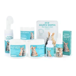 PET Cleaning Care Set Dog Wash Paw Cleaning Foam Dog Grooming Safe Non Irritating and Mild Cleaner Products Set
