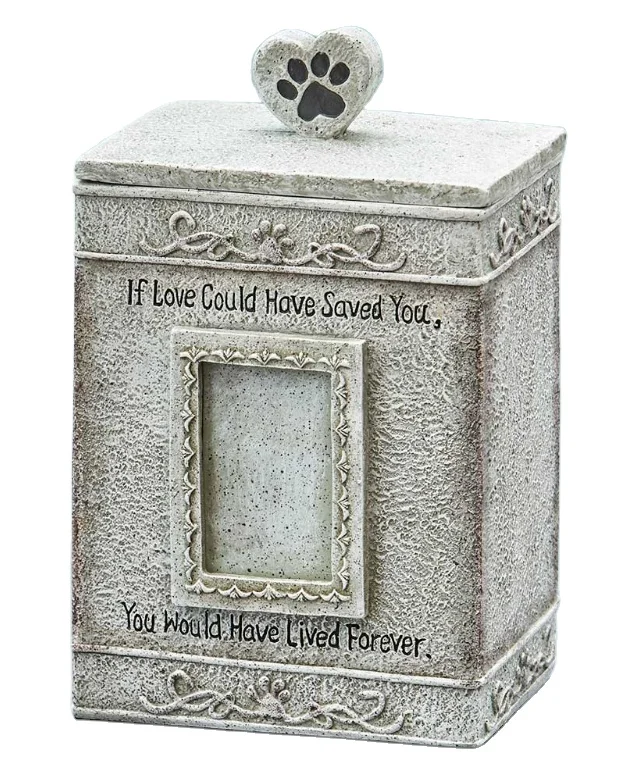 PET MEMORIAL URNS Commemorative Dog Resin