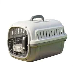 PP Portable Outdoor Car Cat and Dog Pet Carrier Crate Handheld Airline Crate for Pet Transport
