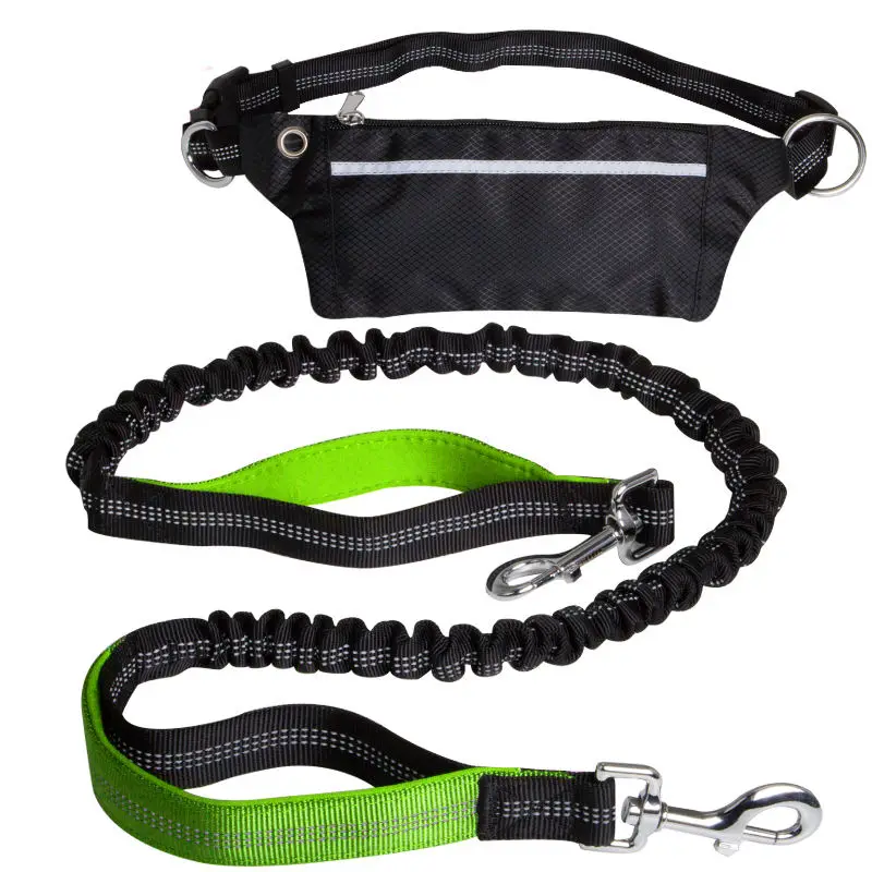 PU Print Ribbons Quick Release Fashion Lead Dog Leash No Hands Retractable Dog Leash Polyester Nylon