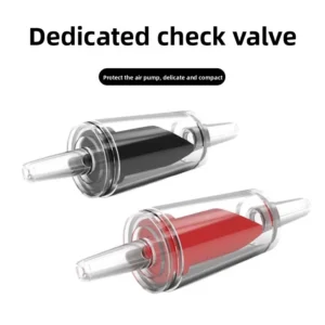 PVC Oxygen Pump Dedicated Air Tube Check Valve Non Return Valve Backflow Preventer Fish Tank Oxygenator Aquarium Accessory