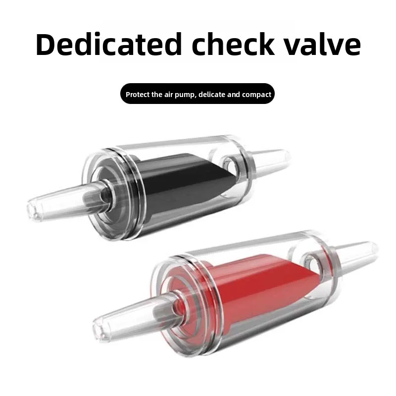 PVC Oxygen Pump Dedicated Air Tube Check Valve Non Return Valve Backflow Preventer Fish Tank Oxygenator Aquarium Accessory