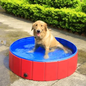 PVC Pet Dog Pool Folding Pet Supplies Bath Tub Cleaning Supplies