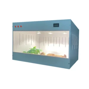 PVC Reptile Container 50cm Pet Carrier for Lizards Boas Bearded Dragons Geckos Customizable House Type
