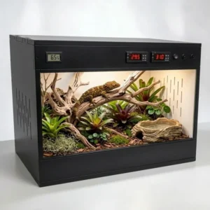 PVC Snake Crested Gecko Lizard Reptile Enclosure Tank Cage Habitat Terrarium