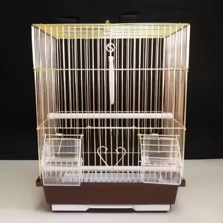 Parrot Bird Cage Small Pearl Villa Bird Cage Metal Iron Art Birdcage Pet Supplies Pet Cages Bird