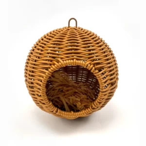 Parrot Nest PP Rattan Woven Bite Resistant All Seasons Universal Hanging Bird Supplies
