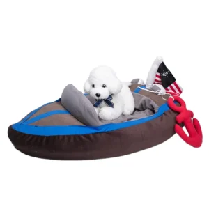 Pet Accessories Boat Shape Soft Comfortable Pet Beds for Dogs Cats
