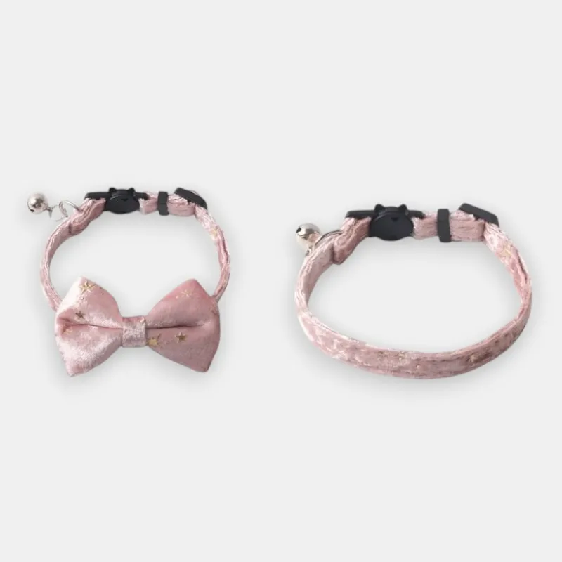 Pet Accessories Dog Collar Neck Ring Water Diamond Rhinestones Jeweled Cat Necklace Small Medium Dogs Neck Ring Jewelry Collars