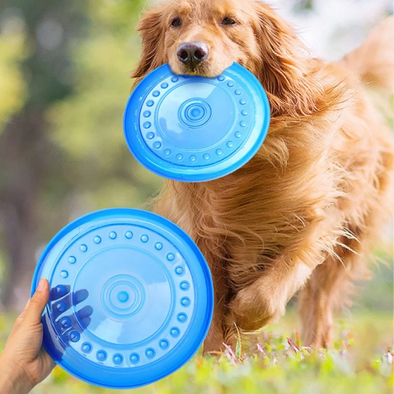 Pet Accessories Dog Training Behavior Products Equipment Puzzle Interactive Movement Dog Flying Disc Chew Toys