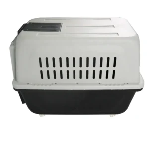 Pet Air Carrier Plastic Portable Outdoor Shipping Box for Cats and Dogs Animal Transport