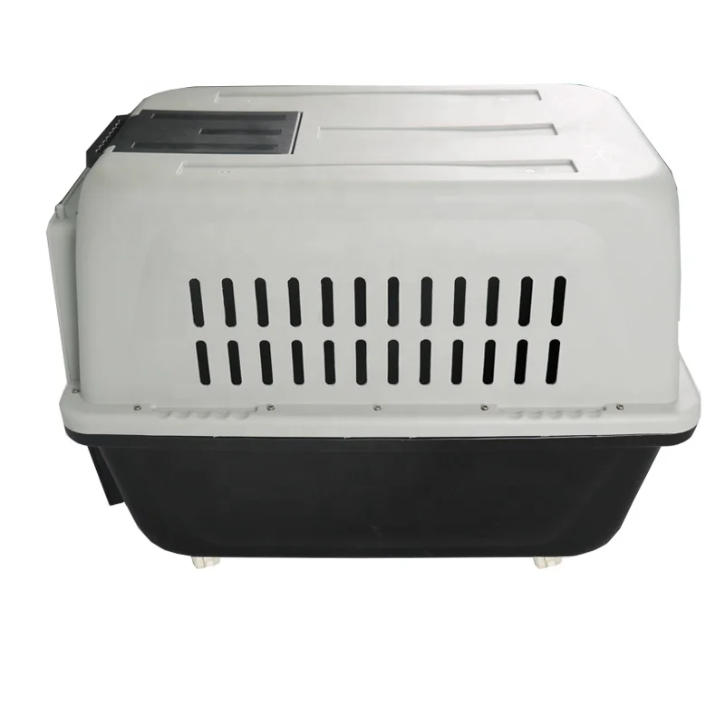 Pet Air Carrier Plastic Portable Outdoor Shipping Box for Cats and Dogs Animal Transport