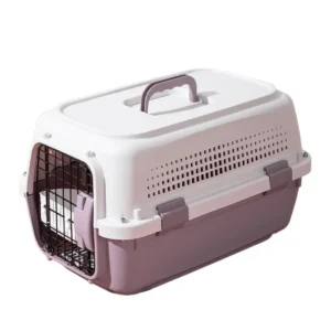 Pet Airline Box for Dogs and Cats Portable Handheld Travel Transport Box with 5kg Capacity