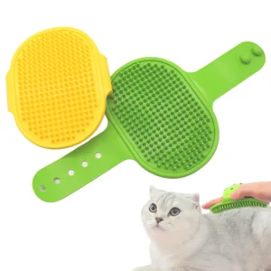 Pet Bath Brush TPR Dog Clean Gloves Massage Brush Pet Supplies Cat Cleaning Grooming Bath Brush