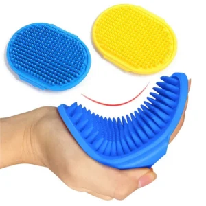 Pet Bath Supplies Glove Brush Pet Shower TPR Dog Bath Brush