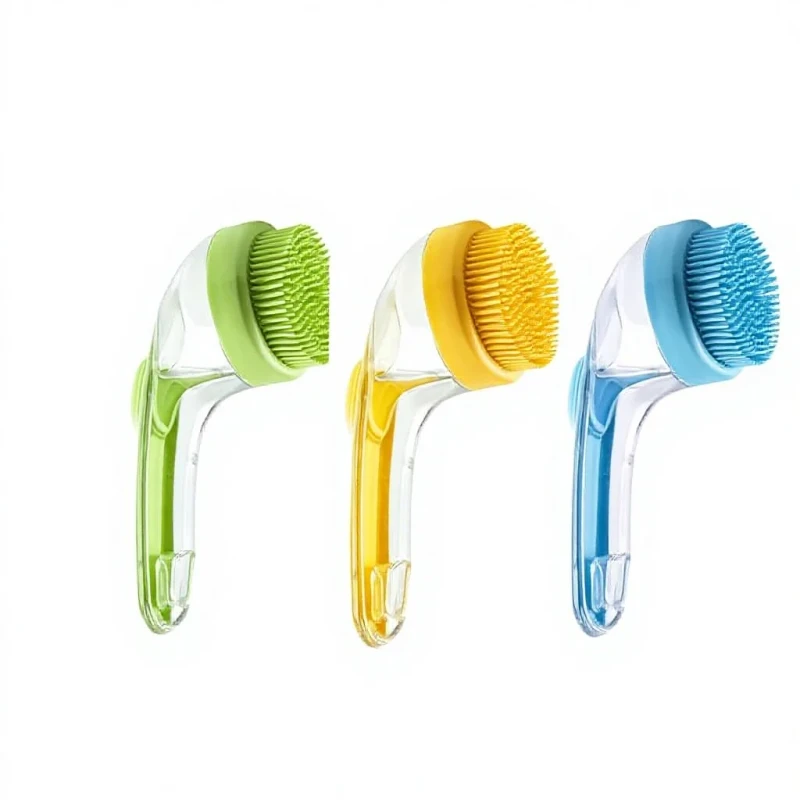 Pet Bathing Brush for Cats and Dogs with Waterproof and Soft Features for Scrubbing and Bath Cleaning Model VP010