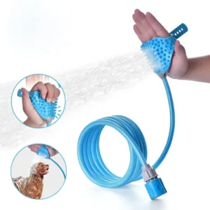 Pet Bathing Tool Dog Cleaning Brush Pet Bath Nozzle Massage Shower Sprayer Scrubber