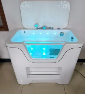 Pet Bathtub Acrylic Washing Basin Cats Dogs Grooming Cleaning Bathtubs