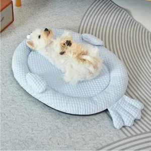 Pet Bed Cushion Portable Pet Nest Bed Dog Mat for Travel