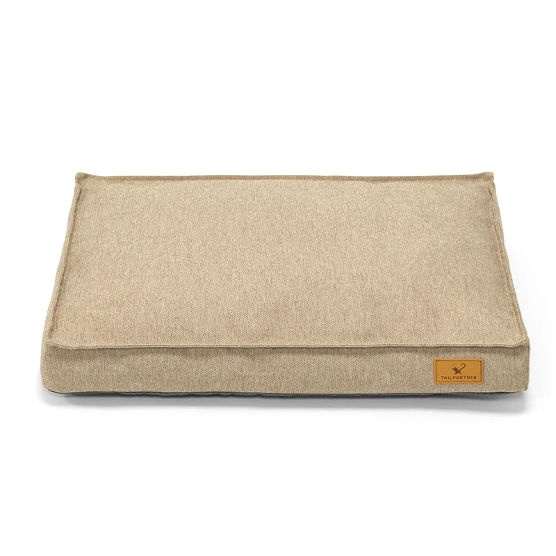 Pet Bed Dog Crate Mattress Pet Products Accessories Soft Stripe Fabric Dog Cushion Bed