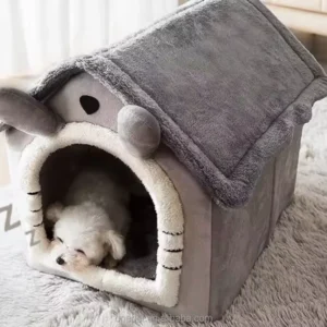 Pet Bed House Felt Cat Cave Bed Tent House Shelter Medium Small Dog Bed Felt for Pets