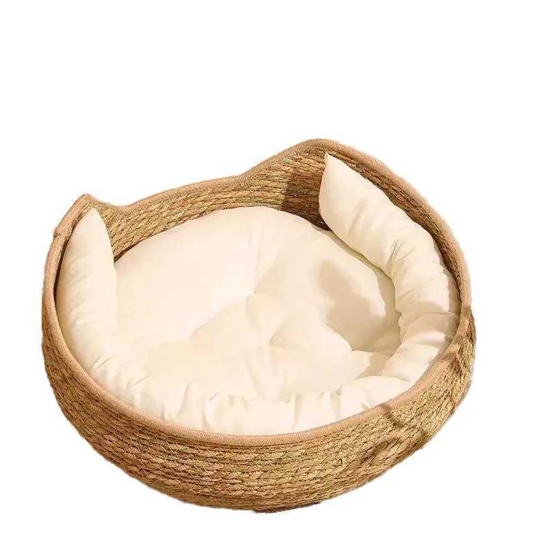 Pet Bed Round Cat Bed Luxury Pet Sofa Bed Big Dog Mat for Dogs and Cats