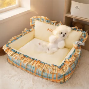 Pet Bed for Dogs Cats House Kennel Soft Nest Puppy Kitten Cushion Pet Supplies Dog Mat Warm Cat Dog Bed