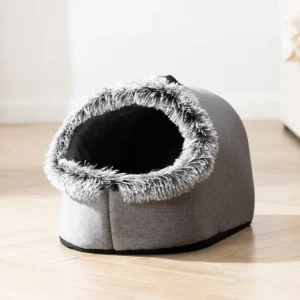 Pet Beds Accessories Warm Pet Dog Bed Kennel Plush Cat Cave Bed