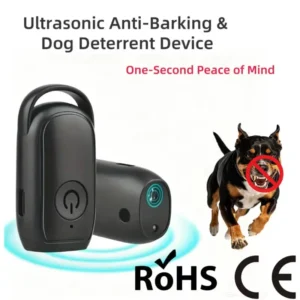 Pet Behavior Correction Tool Sonic Bark Deterrent Durable Sonic Dog Bark Control Device Multifunction Outdoor Dog Trainer